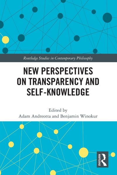 Produktbild: New Perspectives on Transparency and Self-Knowledge