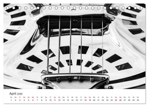 Produktbild: Dobro-Gitarre (Tischkalender 2026 DIN A5 quer), CALVENDO Monatskalender