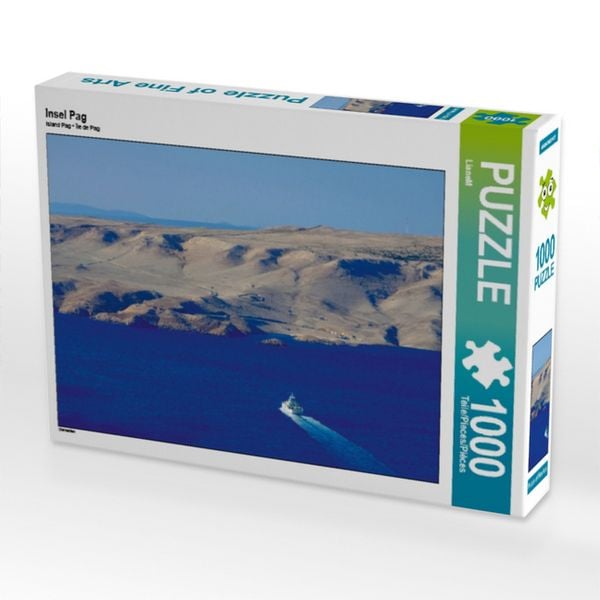 CALVENDO Puzzle Insel Pag | 1000 Teile Lege-Größe 64x48cm Foto-Puzzle für glückliche Stunden