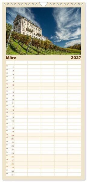 Produktbild: Familienplaner 2027 - Immenstaad am sch&ouml;nen Bodensee mit 5 Spalten (Wandkalender, 21 x 45 cm) CALVENDO