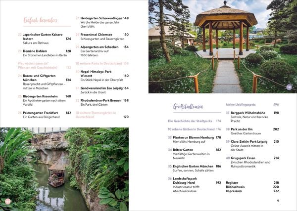 Produktbild: Gartenreisen - Botanische G&auml;rten und Parks in Deutschland