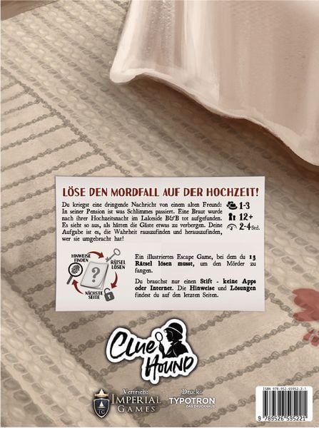 Produktbild: Hinter dem Schleier - ein R&auml;tselheft von Cluehound