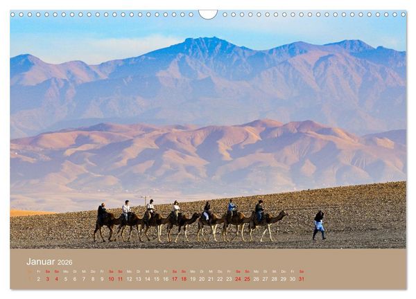 Produktbild: Marrakesch Eine Stadt aus 1001 Nacht (Wandkalender 2026 DIN A3 quer), CALVENDO Monatskalender