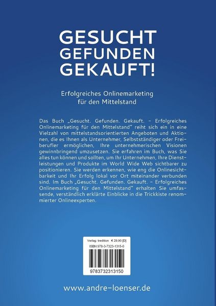 Produktbild: Gesucht, Gefunden, Gekauft!