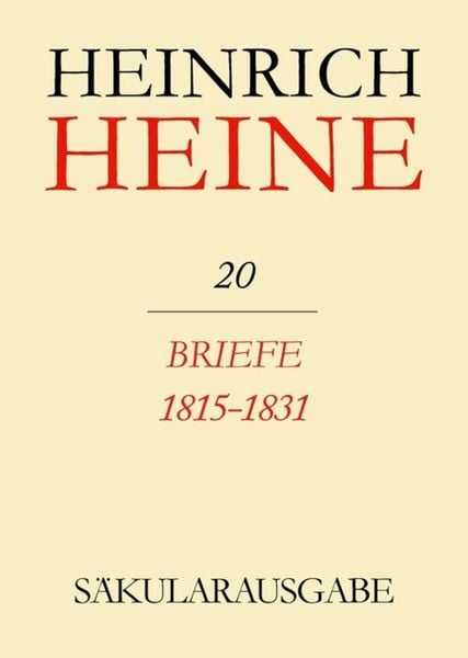 Produktbild: Briefe 1815-1831