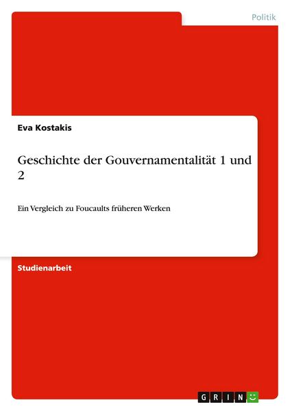 Produktbild: Geschichte der Gouvernamentalit&auml;t 1 und 2
