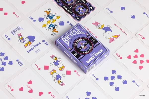 Produktbild: Bicycle Disney Classic Daisy Duck (Designer Spielkarten, Poker, Skat...)