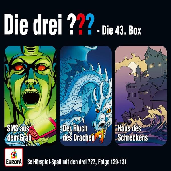 Die drei ???: Box 43 (Folgen 129-131)