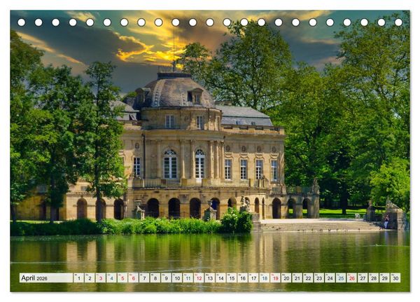 Produktbild: S&uuml;ddeutschland im Fokus (Tischkalender 2026 DIN A5 quer), CALVENDO Monatskalender