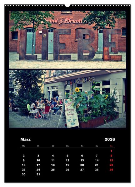 Produktbild: BERLIN / vertikal (Wandkalender 2026 DIN A2 hoch), CALVENDO Monatskalender