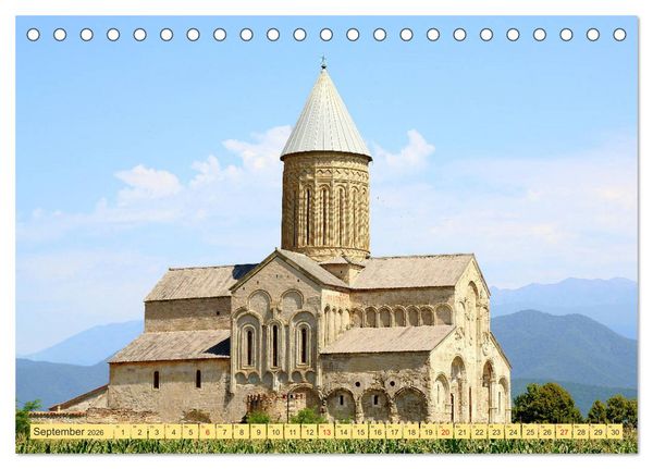 Produktbild: GEORGIEN (Tischkalender 2026 DIN A5 quer), CALVENDO Monatskalender