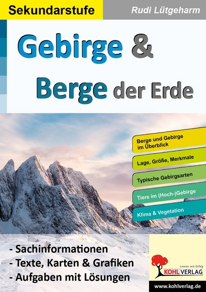 Produktbild: Gebirge und Berge der Erde