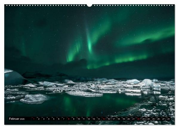 Produktbild: Faszination Licht am Polarkreis (Wandkalender 2026 DIN A2 quer), CALVENDO Monatskalender