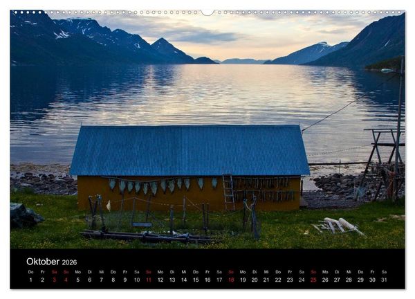 Produktbild: Norwegen - Faszination des Nordens (hochwertiger Premium Wandkalender 2026 DIN A2 quer), Kunstdruck in Hochglanz