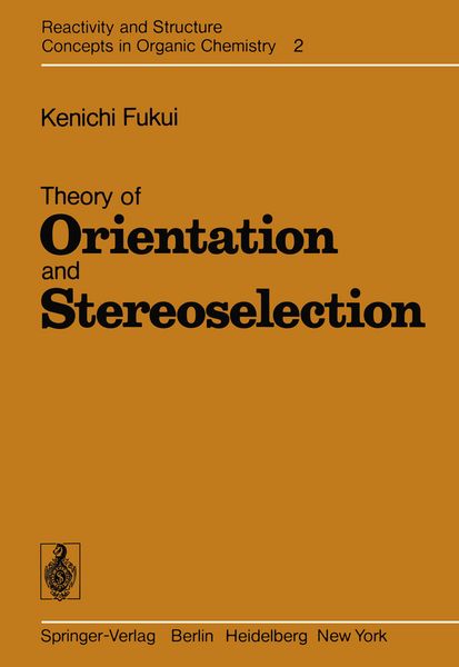 Produktbild: Theory of Orientation and Stereoselection