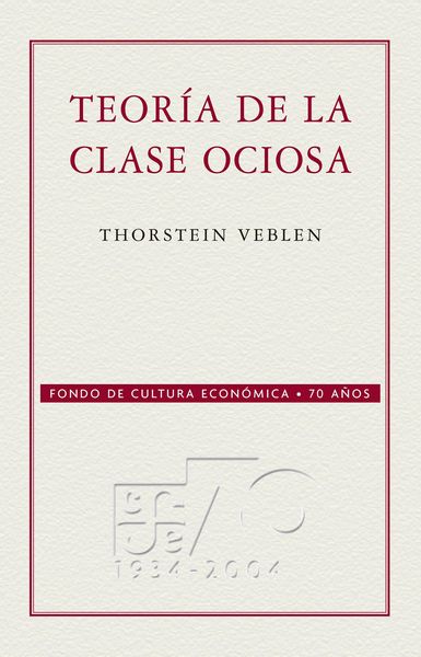 Produktbild: Teor&iacute;a de la clase ociosa