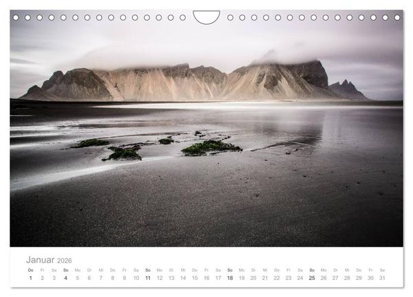Produktbild: Island - Iceland Impressionen (Wandkalender 2026 DIN A4 quer), CALVENDO Monatskalender