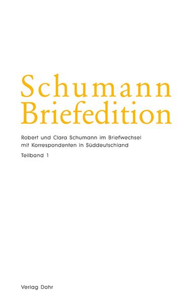 Produktbild: Schumann-Briefedition / Schumann-Briefedition II.26