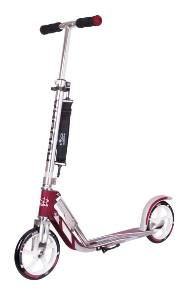 Produktbild: HUDORA 14764 - SCOOTER BigWheel 205, magenta/silber, Aluminium-Roller