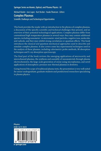 Produktbild: Complex Plasmas