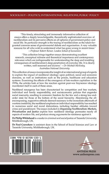 Produktbild: Organising Neoliberalism