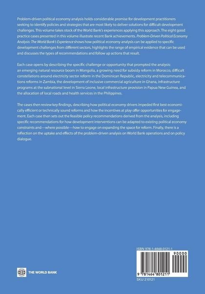 Produktbild: Problem-Driven Political Economy Analysis
