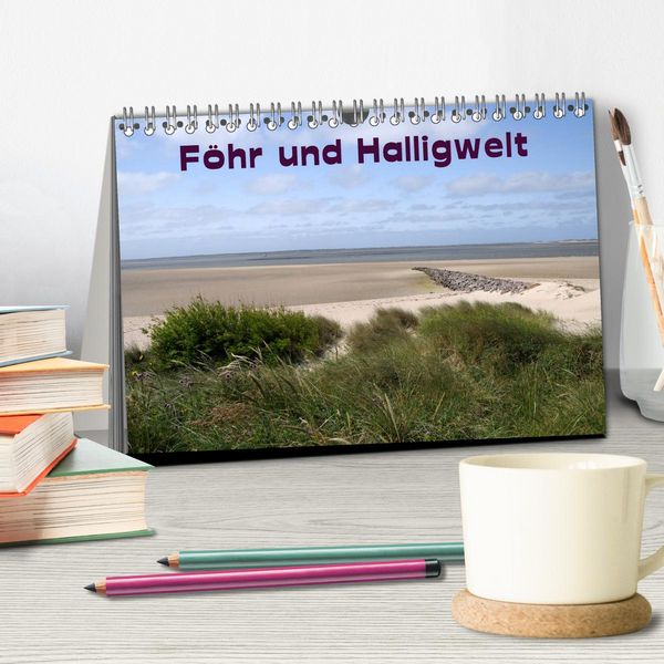 Produktbild: F&ouml;hr und Halligwelt 2026 (Tischkalender 2026 DIN A5 quer), CALVENDO Monatskalender