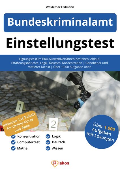 Produktbild: Einstellungstest Bundeskriminalamt