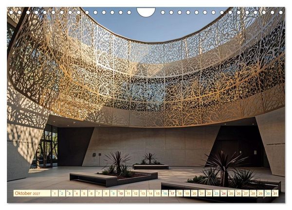 Produktbild: Architektur gegen Hitze - Licht. Schatten. Strukturen. Wasser (Wandkalender 2027 DIN A4 quer), CALVENDO Monatskalender
