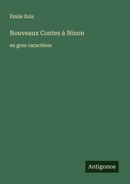 Produktbild: Nouveaux Contes &agrave; Ninon