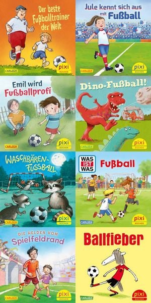 Produktbild: Pixi-8er-Set 310: Pixi im Fu&szlig;ballfieber (8x1 Exemplar)
