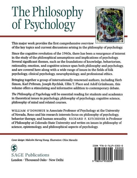 Produktbild: The Philosophy of Psychology