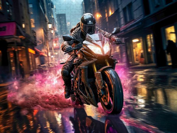 Produktbild: CALVENDO Puzzle Motorr&auml;der | 1000 Teile Lege-Gr&ouml;&szlig;e 64x48cm Foto-Puzzle f&uuml;r gl&uuml;ckliche Stunden
