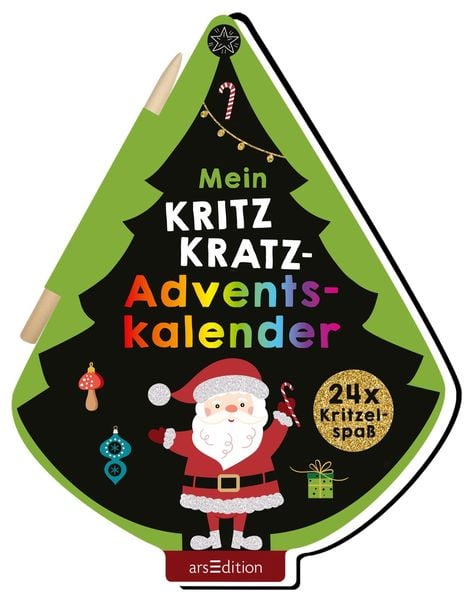 Produktbild: Mein Kritzkratz-Adventskalender