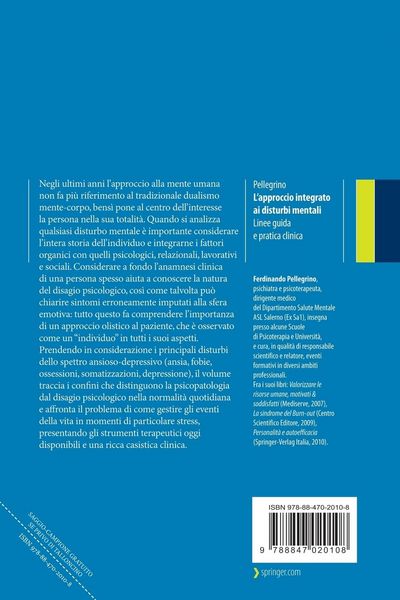 Produktbild: L'approccio integrato ai disturbi mentali