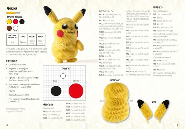 Produktbild: Somers, S: Pok&eacute;mon Crochet Pikachu Book & Kit