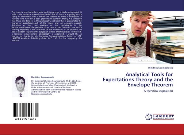 Produktbild: Analytical Tools for Expectations Theory and the Envelope Theorem