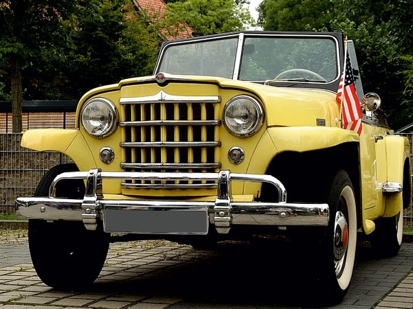 Produktbild: CALVENDO Puzzle Jeep WH | 1000 Teile Lege-Gr&ouml;&szlig;e 64x48cm Foto-Puzzle f&uuml;r gl&uuml;ckliche Stunden