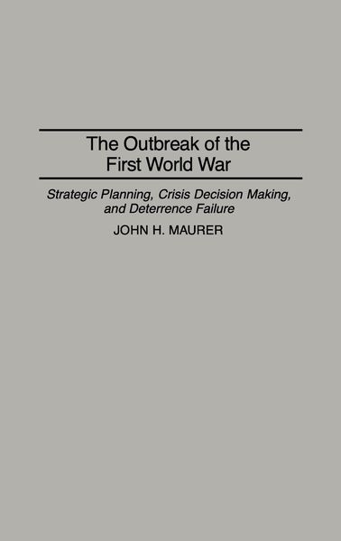 Produktbild: The Outbreak of the First World War