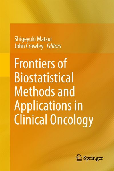 Produktbild: Frontiers of Biostatistical Methods and Applications in Clinical Oncology