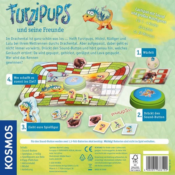 Produktbild: Furzipups und seine Freunde