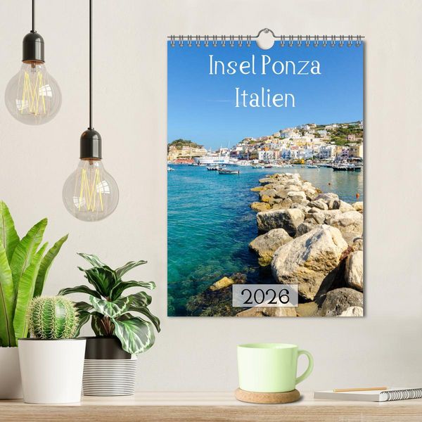Produktbild: Insel Ponza - Italien (Wandkalender 2026 DIN A4 hoch), CALVENDO Monatskalender