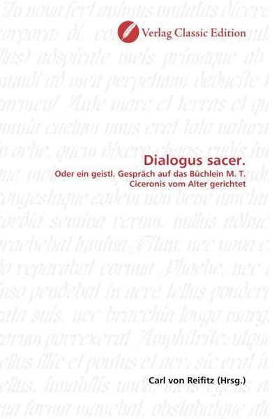 Produktbild: Dialogus sacer.
