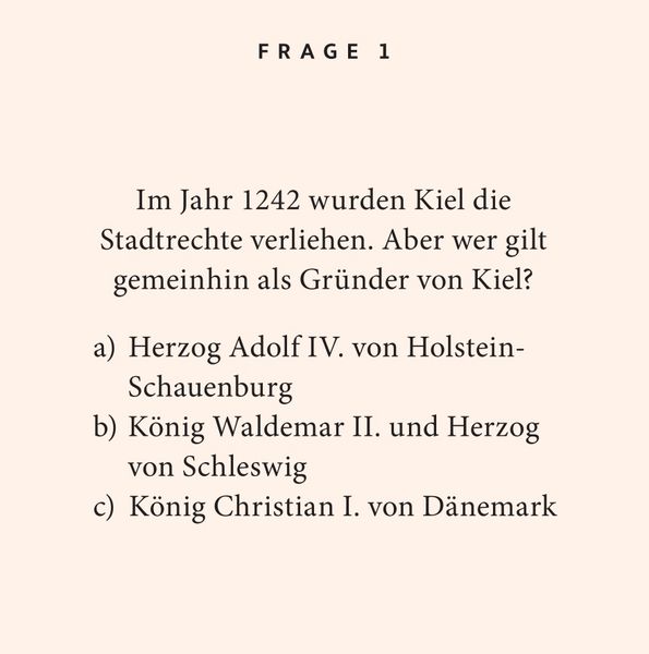 Produktbild: Kiel-Quiz