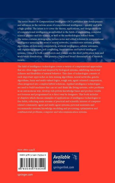 Produktbild: New Challenges in Applied Intelligence Technologies