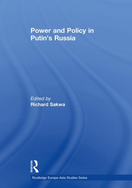 Produktbild: Power and Policy in Putin's Russia