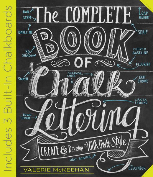 Produktbild: The Complete Book of Chalk Lettering