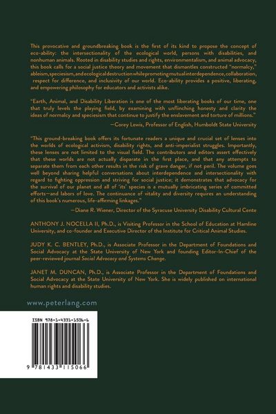 Produktbild: Earth, Animal, and Disability Liberation