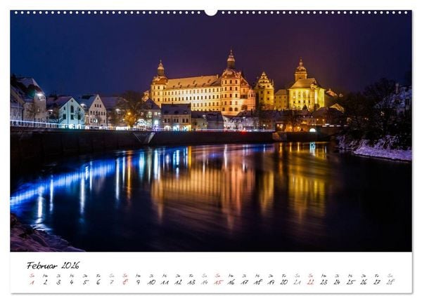 Produktbild: Romantisches Neuburg an der Donau (Wandkalender 2026 DIN A2 quer), CALVENDO Monatskalender