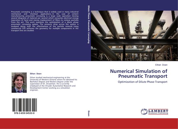 Produktbild: Numerical Simulation of Pneumatic Transport